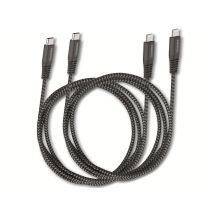 Prouser Usb-daten/ladekabel 2er-set, Usb-c Zu Usb-lightning, 100/150 Cm