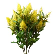 Leaf - Pack Of 6 X 55cm Callistemon Pallidus Yellow Bottle Brush Stem