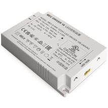 Led Convertisseur 100-240 V/ac 12+24v Dc L.110mm 18 W Blanc Lisse L&s