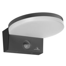Lámpara Led Con Sensor Maclean Mce344 Gr, Sensor De Movimiento Pir, Gris, 15 W, Ip65, 1560 Lm, Blanco Neutro (4000 K)