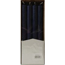Candele Cilindriche Colore Pieno Ø 1,9 Cm 12 Pezzi - Blu