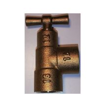Thermador – TPECU16 Square Trap Tee – 16mm Diameter – Plumbing Thread