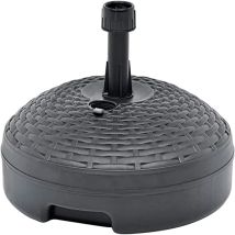 Schirmständer 30 L Farbe: Anthrazit Ø58x15cm Ipae Progarden