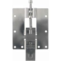Camar – Colgador panel inferior zincado 50kg con muelle – Hierro – Acabado: zincado – PATENTADO
