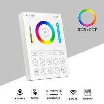 Control Remoto 8 Zonas RGB+CCT para Iluminación LED – Alcance 30m – Temperatura de color 2700-6500oK