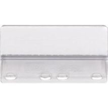 Elba Vollsichtreiter Elba 50 X 27 Mm (b X H) Pvc Hellbraun 50 St./pack.