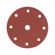 Papier-klett-schleifscheibe (a) Lochung 8fach + 1, 150 Mm, Körnung: 240 - Starcke