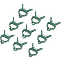 20 Gartenclips Für Tomaten, Rosen, Gurken Und Andere Kletterpflanzen – Stabile Clips Zur Befestigung Von Kletterpflanzen - Lntyq