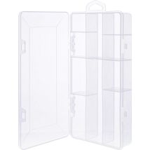 Scatola Portaoggetti Inline Kleinteilebox 10 Scomparti Clip