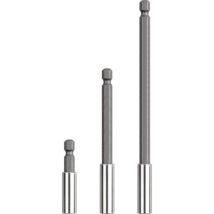 Magnetic Bit Holder Extension Screwdriver Hex Shank 50mm 100mm 150mm Screwdriver Bit Extension (3 Pcs 1/4")
