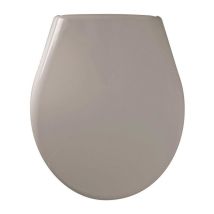 Copriwc Marina Taupe – Polipropilene – 46 x 38,3 x 4,9 cm – GELCO