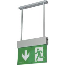 B-Safety – Luminaire à pictogramme L-LUX STANDARD – Eclairage de sécurité – Indice de protection, Type de lampe