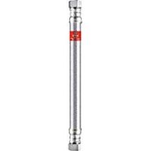 Manguera de acero inoxidable TUCAI – 400 mm – Apta para agua potable – Conexiones reforzadas