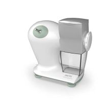 Imetec elektrische Reibe – Grün, Weiß – 150 W – Edelstahl – Kunststoff – 135 mm Breite – 167 mm Tiefe – 253 mm Höhe