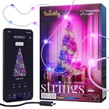 Twinkly Strings Usb-c Candys – 100 Rgb-leds, Perlen, 6 M, Grünes Geflecht