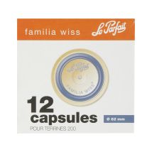 Capsule Pour Terrine Familia Wiss Ø 82 Bleue – Boite 12 – Le – Ø 82 – Parfait