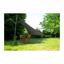 Confortex Sonnenschutz Florida 360 x 360 cm – grau – Polyethylen – 250 g/m² – UV-Schutz 90%