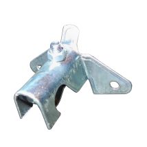 Soporte de barra de cortina GRC num.2 techo cromo – Acero – 40 x 65 x 40 mm – 23 g