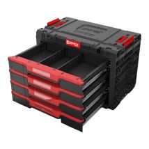 Qbrick System Prime Drawer 4 Toolbox Basic : Coffre À Outils Modulaire À 4 Tiroirs 542 X 335 X 369 Mm 21,2 L