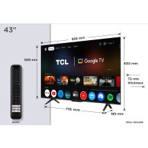 43 Tcl 43p7k Fernseher