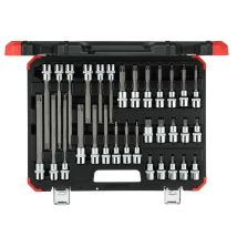 Gedore Red R68003032 1/2in Drive Tx Bit Socket 32 Piece Set
