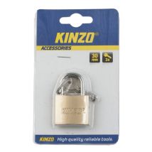 Cadenas Kinzo 48733 Acier 30 Mm 3 Clés