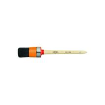 Wistoba Ringpinsel Profi Schwarze Borsten Vorband Gelb 1-fach Gr. 10, Ø 40 Mm