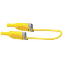 2710-iec-cd1-100j Cavo Di Misura Spina A Banana 4 Mm Spina A Banana 4 Mm 1.00 M Giallo 1 Pz. - Electro Pjp