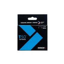 Arrow 6mm Staples 1/4' - (box Of 1250) - 50424