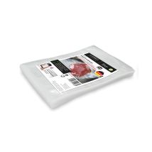 Caso Linea 3 Stelle Sacchetti Sottovuoto Per Alimenti, 100 Buste 15 X 20 Cm Per Macchine A Campana, Adatti Alla Cottura Sous Vide, Senza Bpa, Spessore