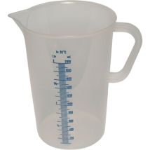 Vaso medidor 2 litros – Polipropileno (PP) – Color blanco transparente