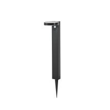 B-Ware Prios Wegeleuchte Gartenleuchte Led Solar Sensor Tarlson Anthrazit 78,5 Cm Ip44