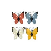 1 Lumiere Solaire En Forme De Papillon 17,8x6x4cm. Modeles Assortits Suivant Arrivage - Lumineo