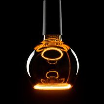 Segula - Lampadina Filamento Led E27 6w 220 Lm G125 Globe Smoky Modello Seg55056 Creative-cables 1900k Super Caldo