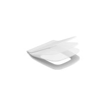 Sanitana - Pop Square Tapa Wc Caída Amortiguada Ultrafina Blanco - Ref: S80200861600000