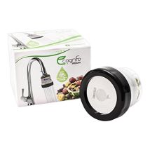 ECOGRIFO IRISANA IR33 – Rubinetto risparmio acqua ed energia fino al 65% – Finitura metallica, Flusso massimo –