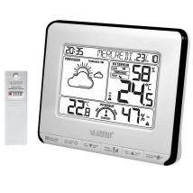 La Crosse Technology - Estación Meteorológica Blanco/gris - Ws6818whi-bla