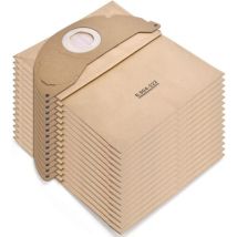 Bolsas De Aspiradora 15uds Para Karcher Wd2 Mv2 6.904-322.0, Filtros De Papel Reemplazo Para Aspiradoras Húmedo Y Seco, Accesorios Premium