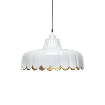 [gebraucht] B-ware Pr Home Wells Pendellampe Hängelampe Leuchte Lampe Licht Hängeleuchte Gold Weiß
