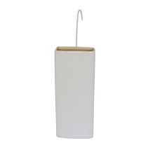 Saturateur Plat Céramique Blanc, 300 Ml Centrale Brico