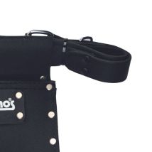 Tasca In Pelle Con Borchie - 2 Scomparti - A Soffietto - 205725 - Dimos