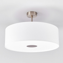 [neuwertig] B-ware Rothfels Abstands Deckenlampe Gala Hängelampe Lampe Leuchte Ø 50cm Chintz Weiß