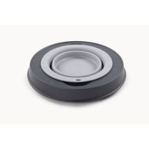 Single Elevated Feeder Light Grey 265149 - Dexas