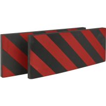 Protezione delle pareti Universal – 23449 – Colore Nero/Rosso – Dimensioni 2x40x16 cm – APA