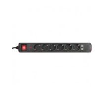 Riello - Schutzstreifen Thunder 6 Shukos + 2 Usb Mit Ein/aus-schalter