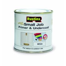Small Job Primer Undercoat White 250ml - Rustins