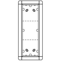 Ritto 1883320 Cornice Citofonica Ap 3 Vie Argento