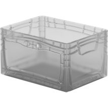 Surplus - Systems Eurobox Door 40 X 30 X 22 Cm, 20 L, Transparent Boxen, Körbchen & Kisten