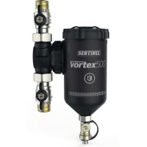 Sentinel Vortex 500 Magnetfilter 1 Zoll – Hochwertige Messingventile – 9000 Gauß Magnetkraft – Einfache Installation – Schutz vor Verunreinigungen