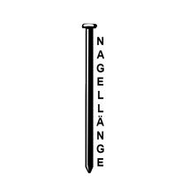 Streifennägel Rk31/80bk Glattschaft - Prebena